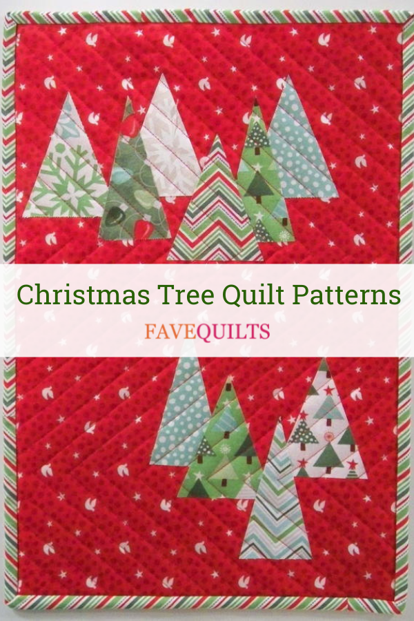 Christmas tree best sale quilt patterns