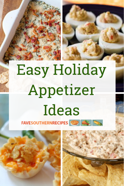 Easy Holiday Appetizer Ideas