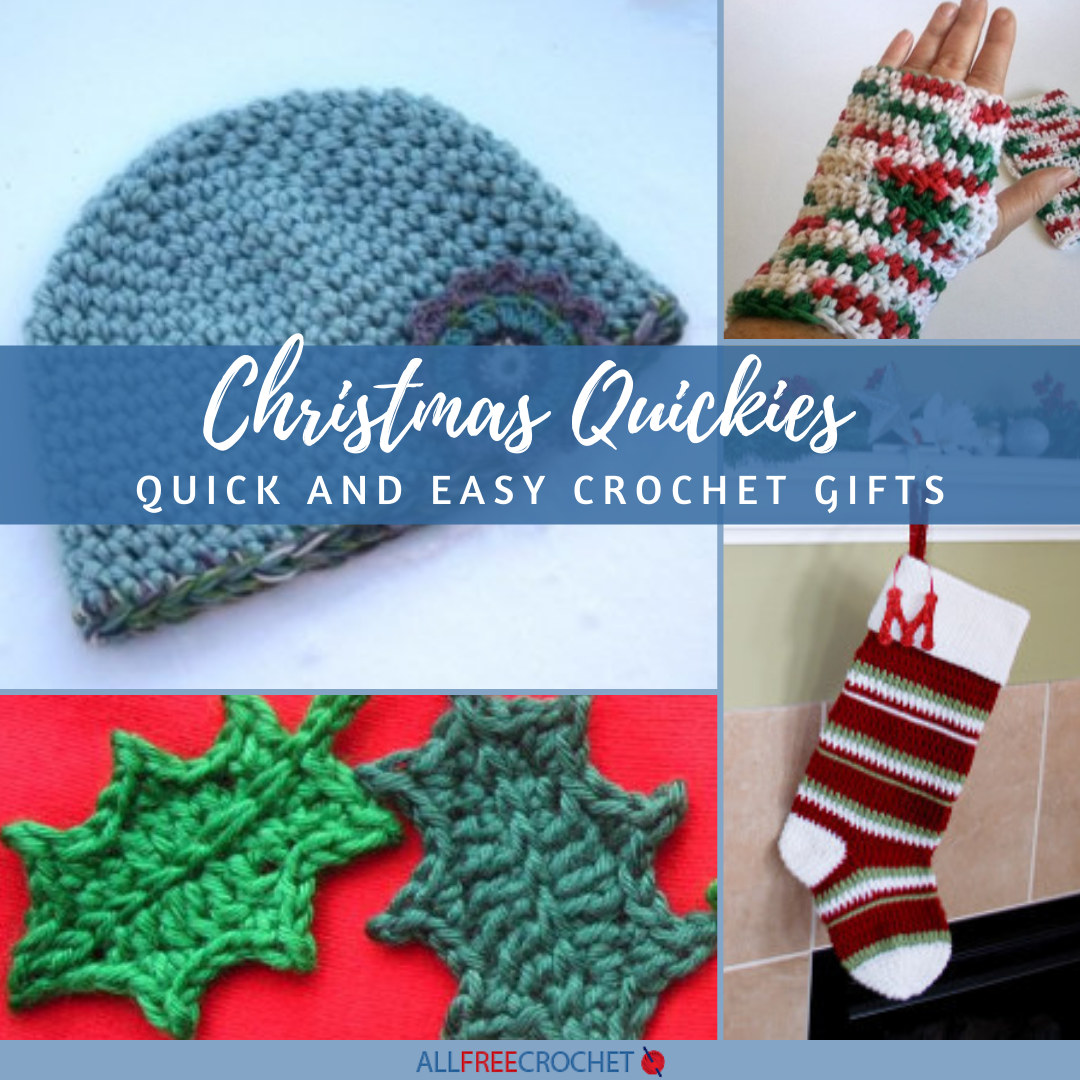 Quick Christmas crochet gifts you'll love! 