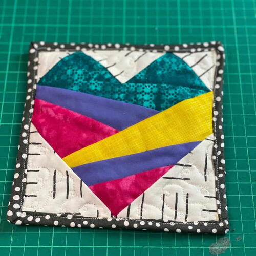 Free Heart Pattern – Beginner Friendly Foundation Paper Piecing