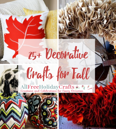 25 Decorative Crafts for Fall