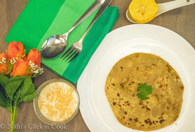 Dhaba Style Cabbage Paratha Recipe