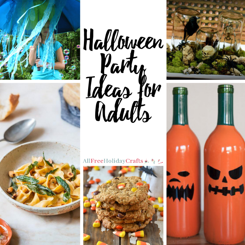 45 Halloween Party Ideas for Adults | AllFreeHolidayCrafts.com