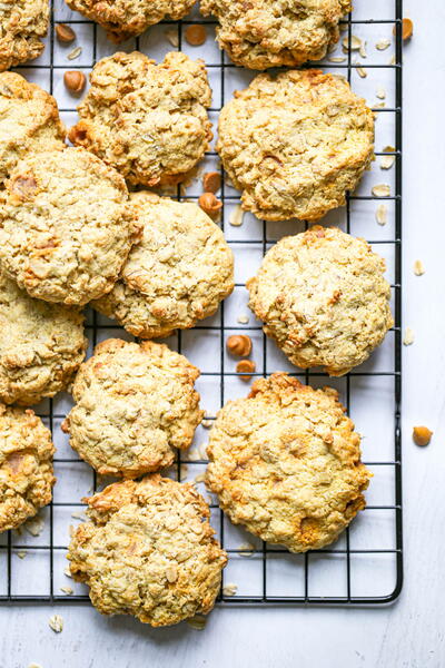 Sugar-free Oatmeal Butterscotch Cookies