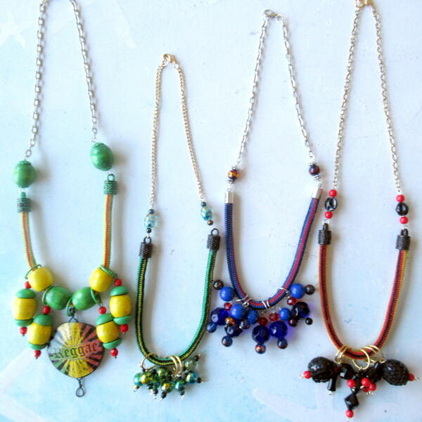 Bungee Cord Necklaces