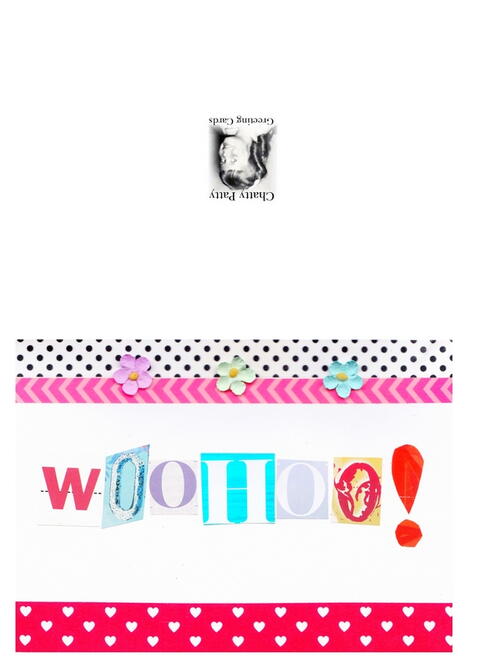 Free Printable Woohoo Greeting Card