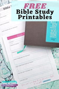 Free Bible Study Printables (for Any Part of the Bible) | FaveCrafts.com