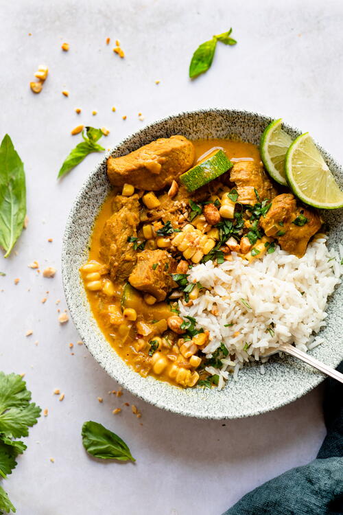 Easy Pork Curry With Rice