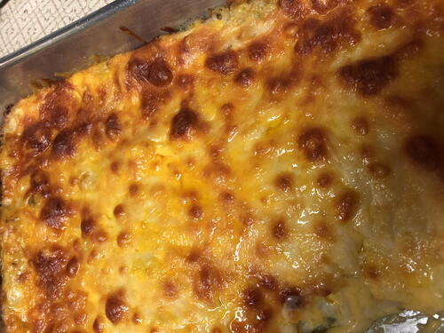 Baked Cheesy Hash Browns Casserole