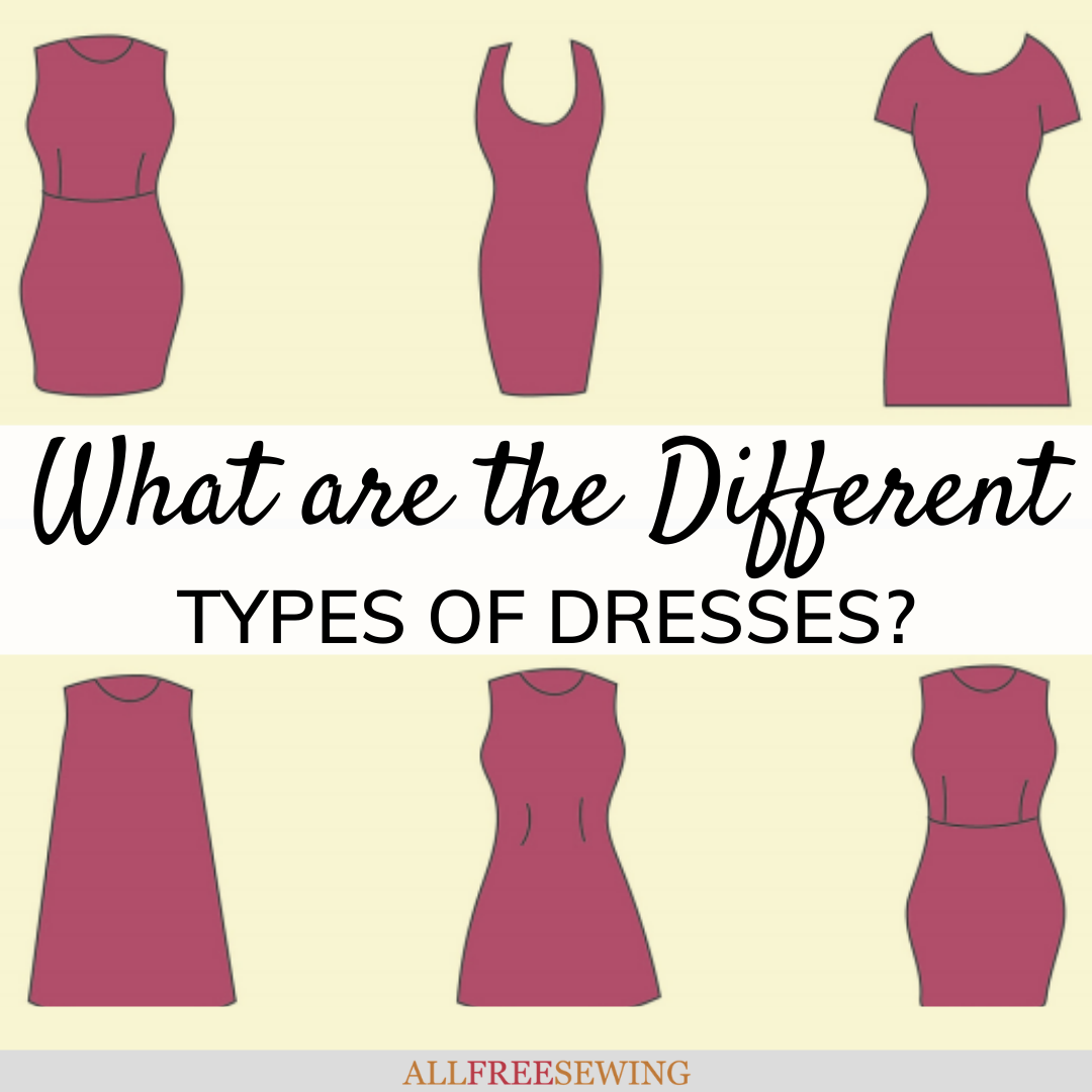 Different types of 2025 dresses for ladies