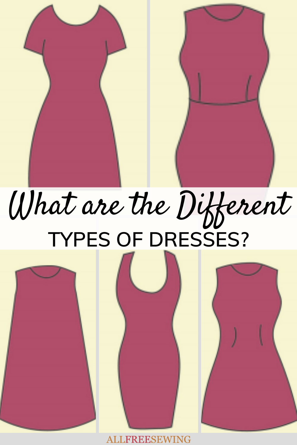 What are the Different Types of Dresses Sewing Guide