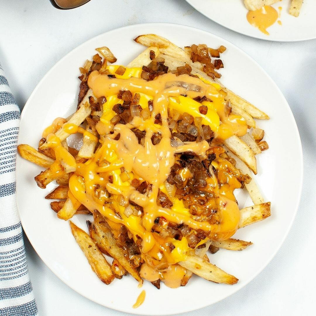 Air Fryer In And Out Animal Fries | AllFreeCopycatRecipes.com