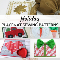15 Holiday Placemat Patterns