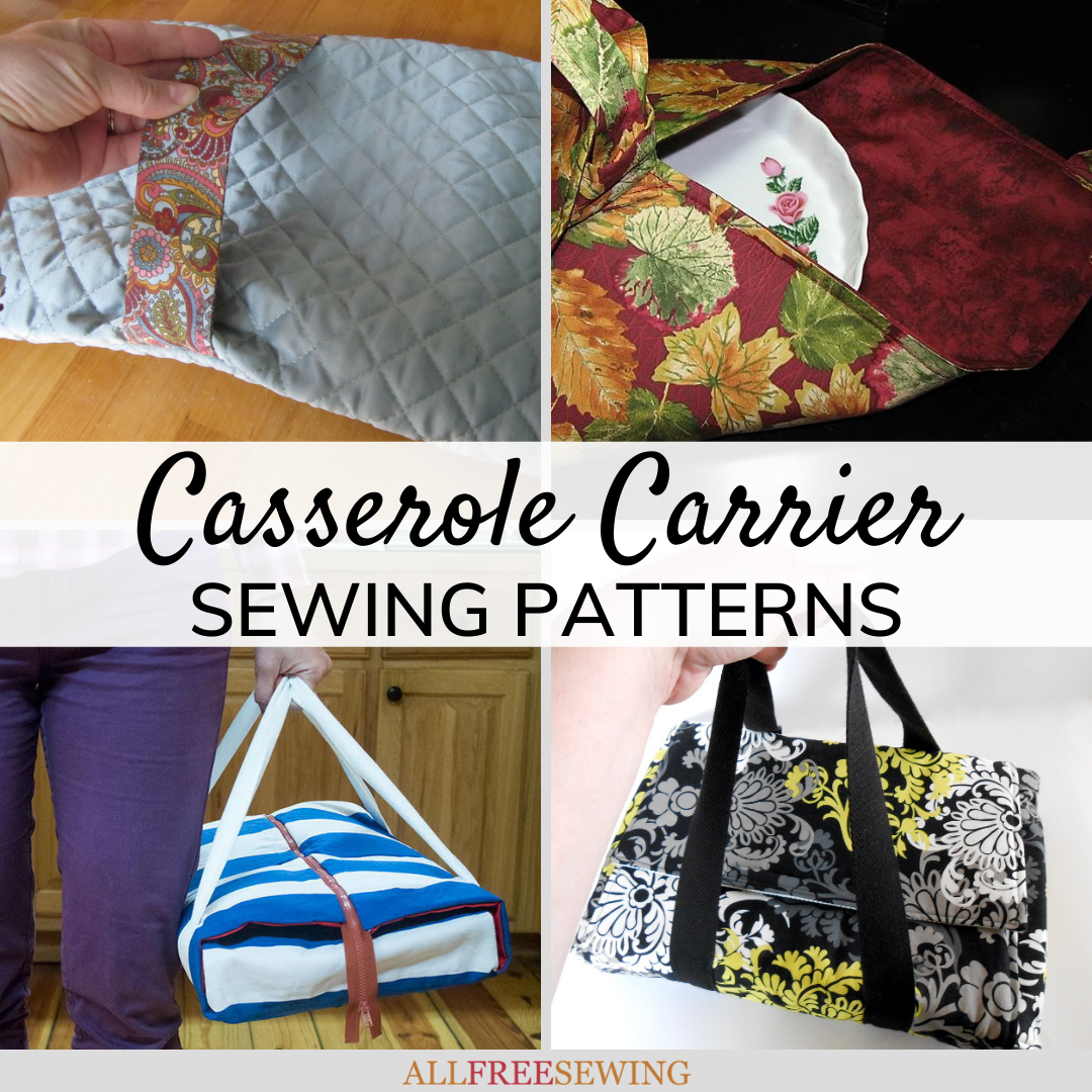 THE Casserole Carrier: Foil Decor is the travel solution for your foil pans!