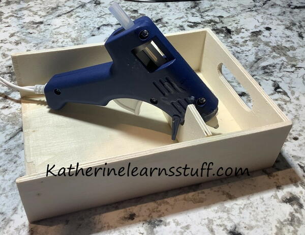 How To Make A Hot Glue Gun Holder