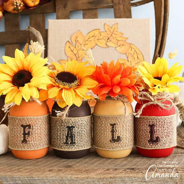 Fall Mason Jars