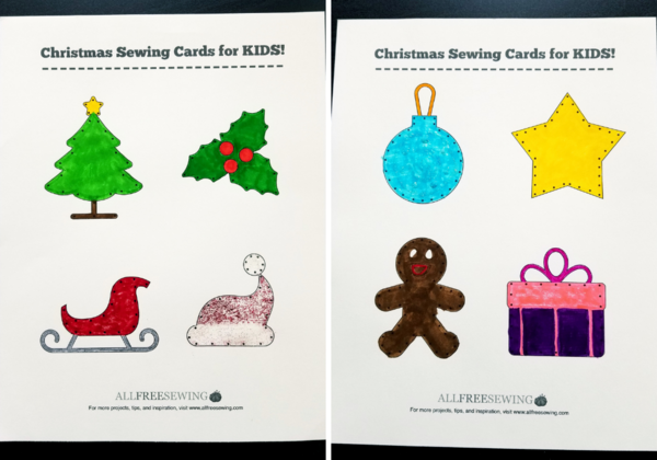 Christmas Lacing Cards Printable Christmas Lacing Cards Printable