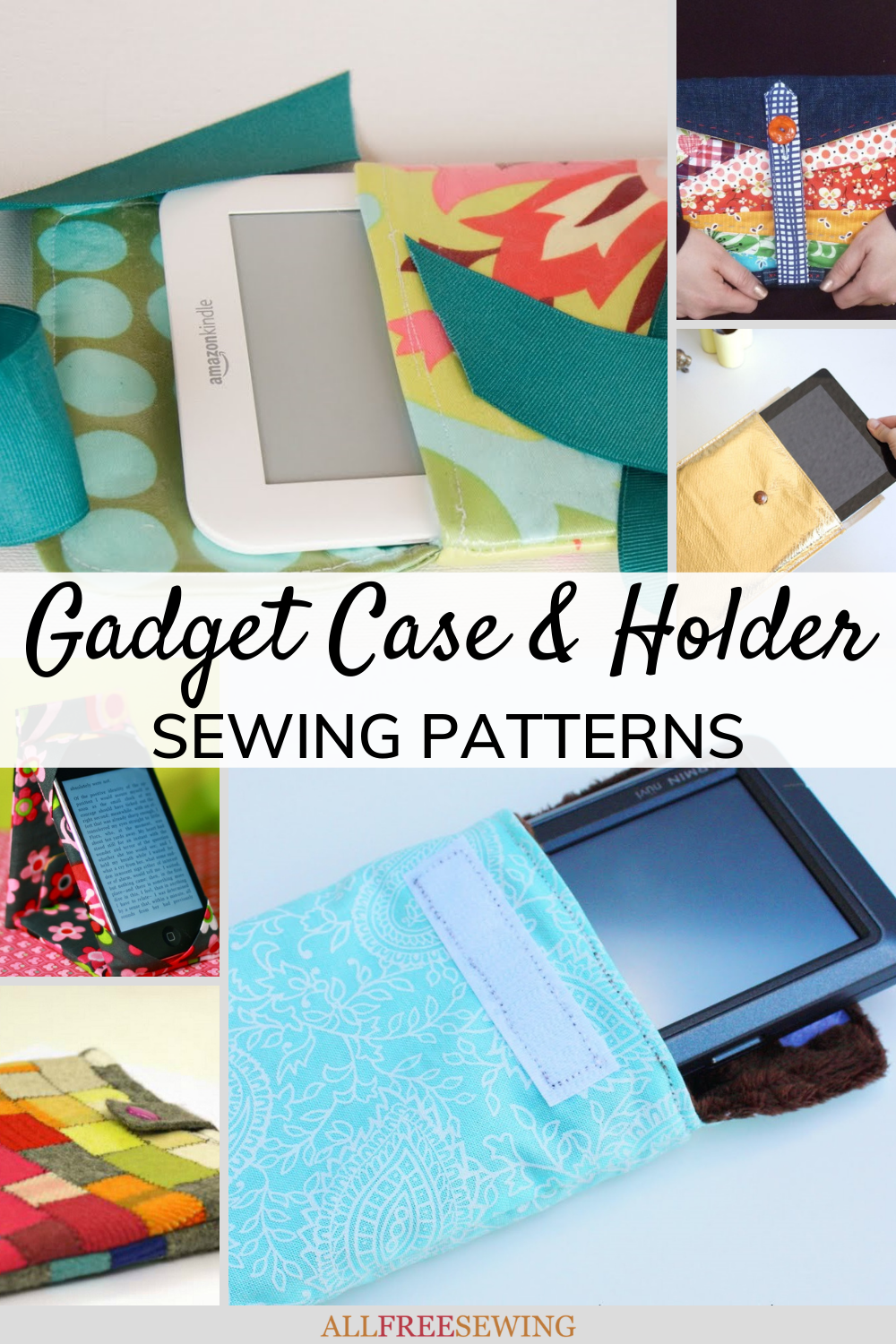 30+ Free Sewing Patterns for Kindle Covers + Gadget Holders ...