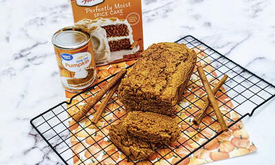 Easy Cake Mix Pumpkin Bread Recipe