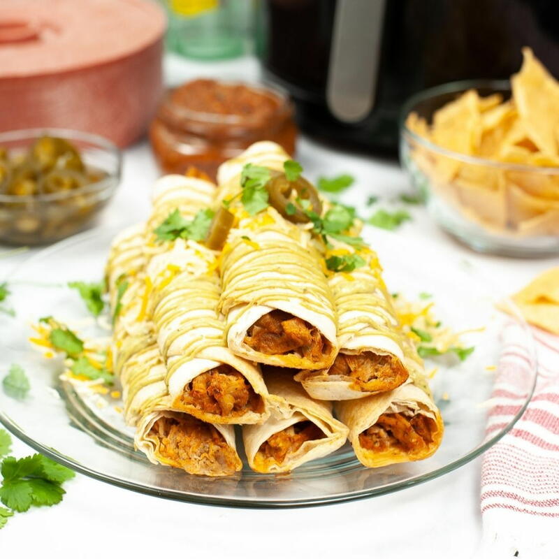 Air Fryer Taquitos | RecipeLion.com