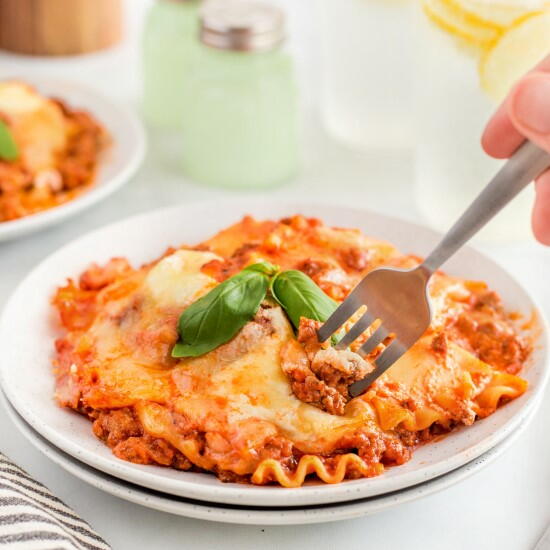 Easy Skillet Lasagna