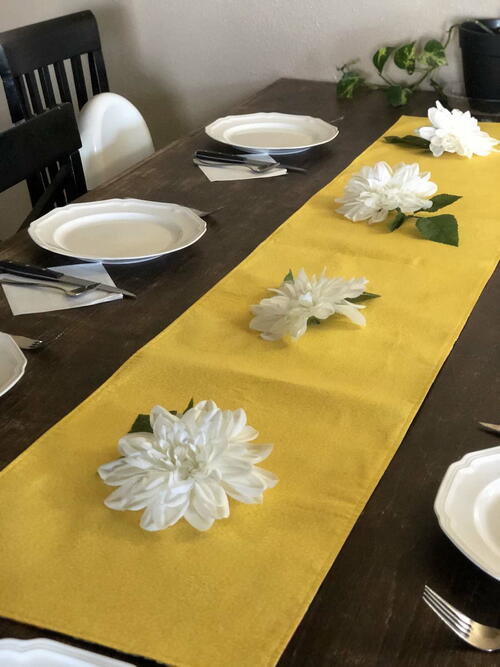 Easy Sew Reversible Table Runner