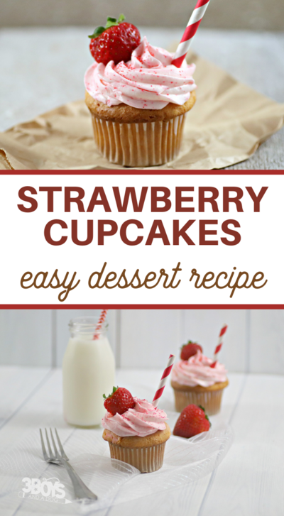 Sweet And Yummy Strawberry Soda Cupcake Recipe