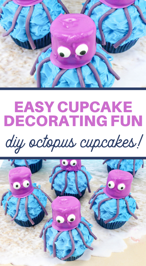Adorable And Delicious Octopus Cupcakes Recipe