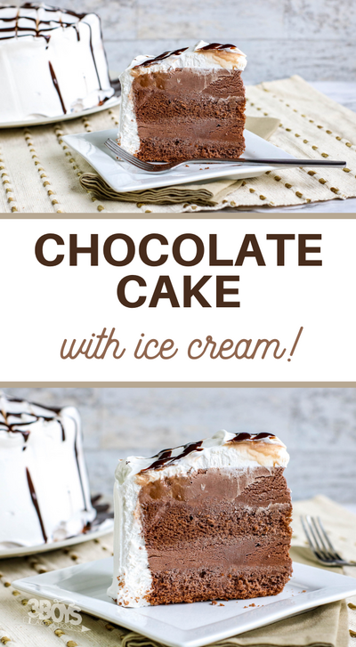 Simply Delicious Chocolate Ice Cream Cake Recipe
