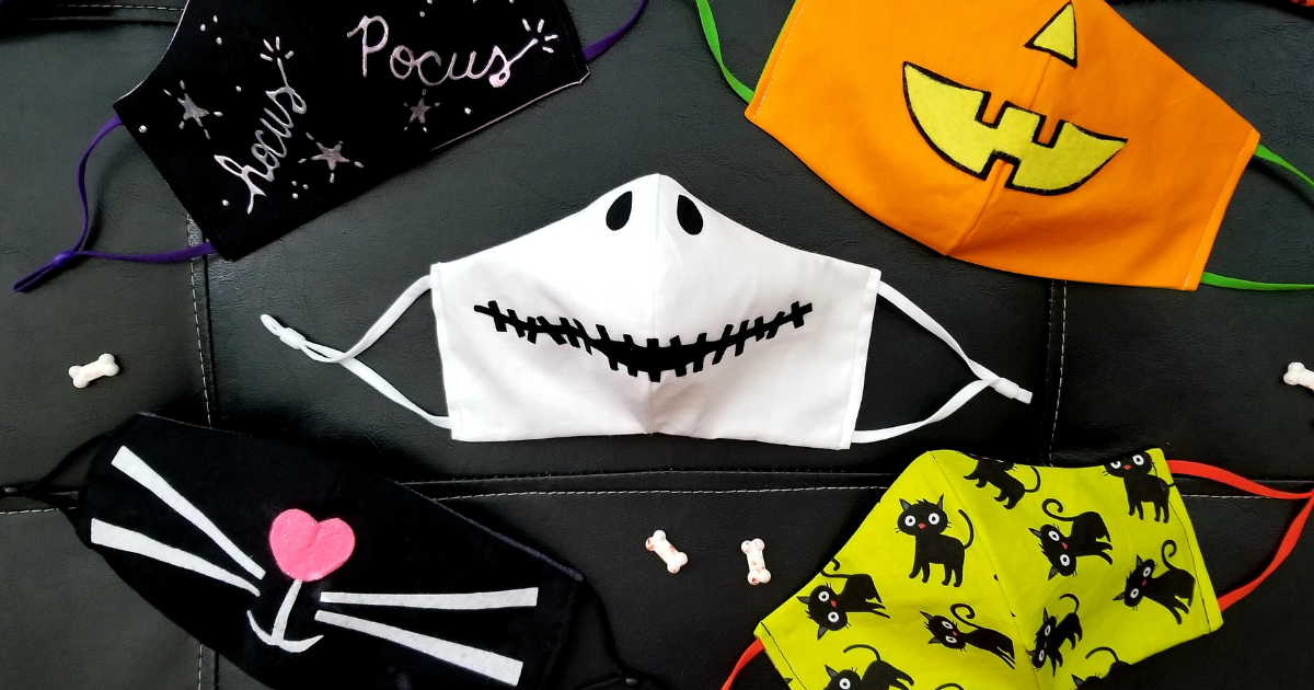 5 Fun DIY Halloween Face Masks to Sew | AllFreeSewing.com