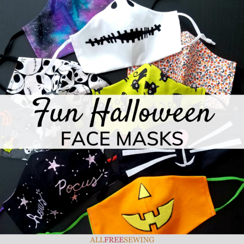 5 Fun DIY Halloween Face Masks to Sew  AllFreeSewing.com
