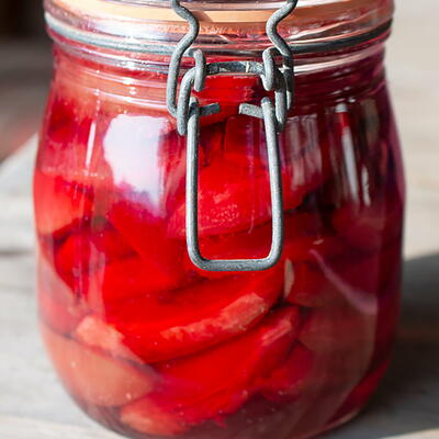 Home Canned Plums