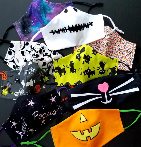 5 Fun DIY Halloween Face Masks to Sew  AllFreeSewing.com