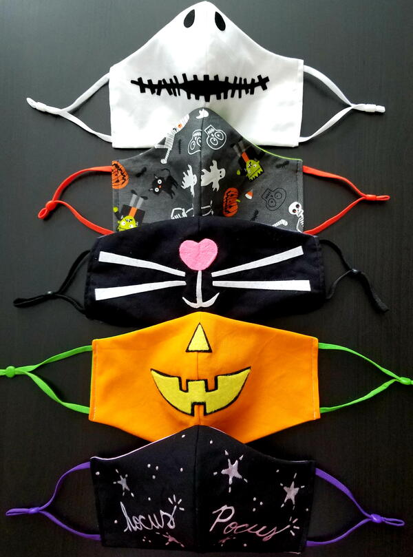 5 Fun DIY Halloween Face Masks to Sew  AllFreeSewing.com