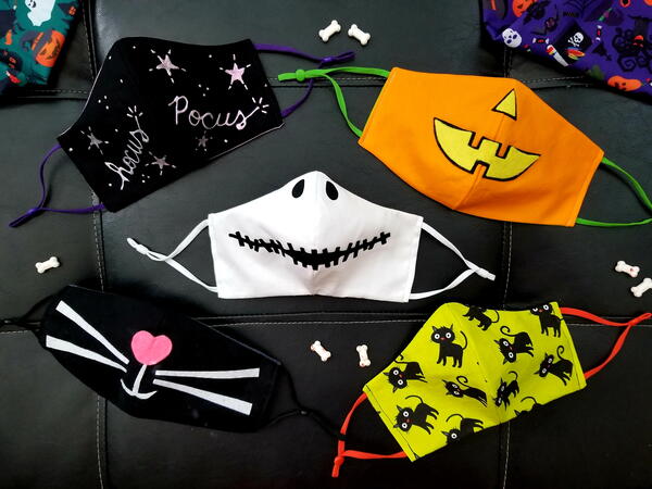 5 Fun DIY Halloween Face Masks to Sew | AllFreeSewing.com