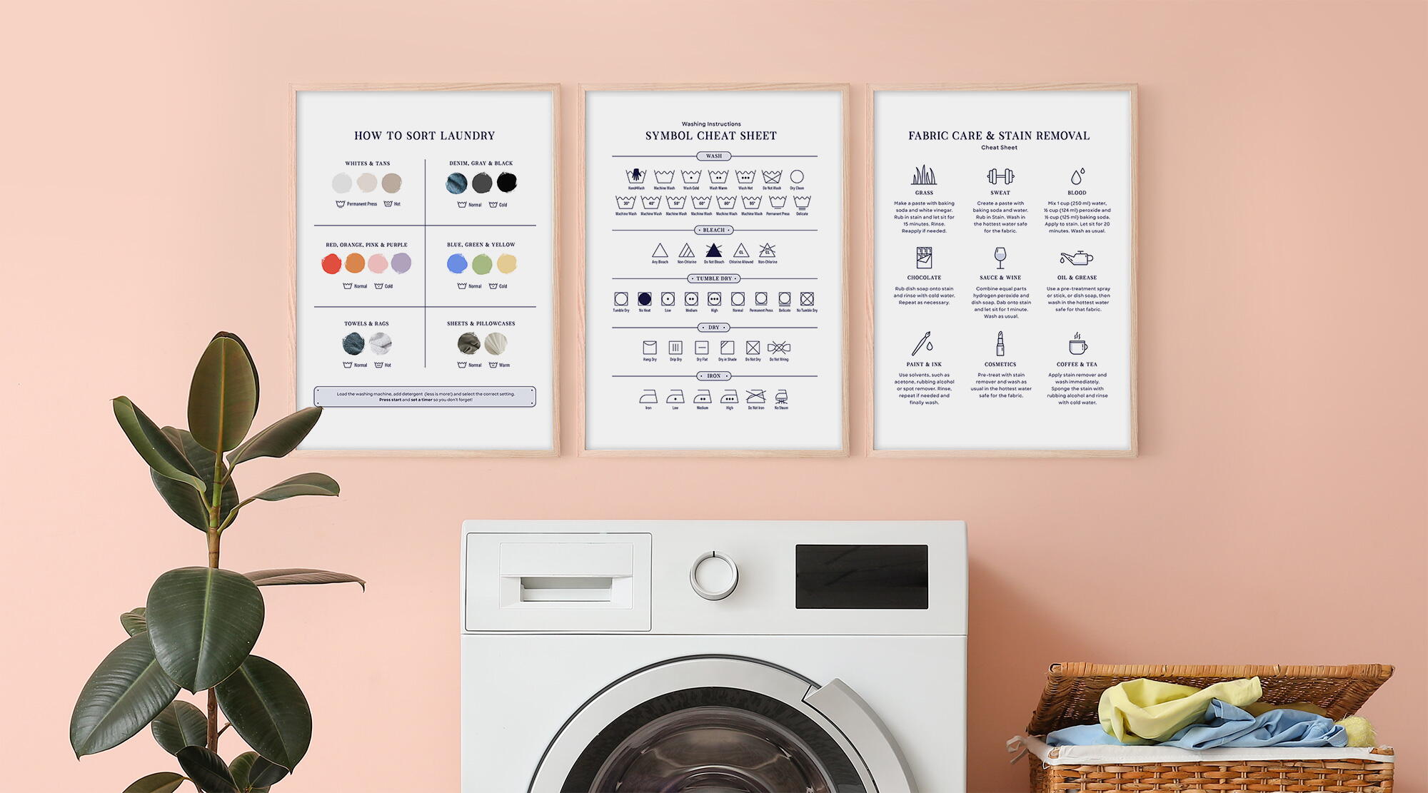 Free Printable Laundry Room Cheat Sheets | AllFreePaperCrafts.com free-printable-laundry-room-cheat-sheets-allfreepapercrafts-com