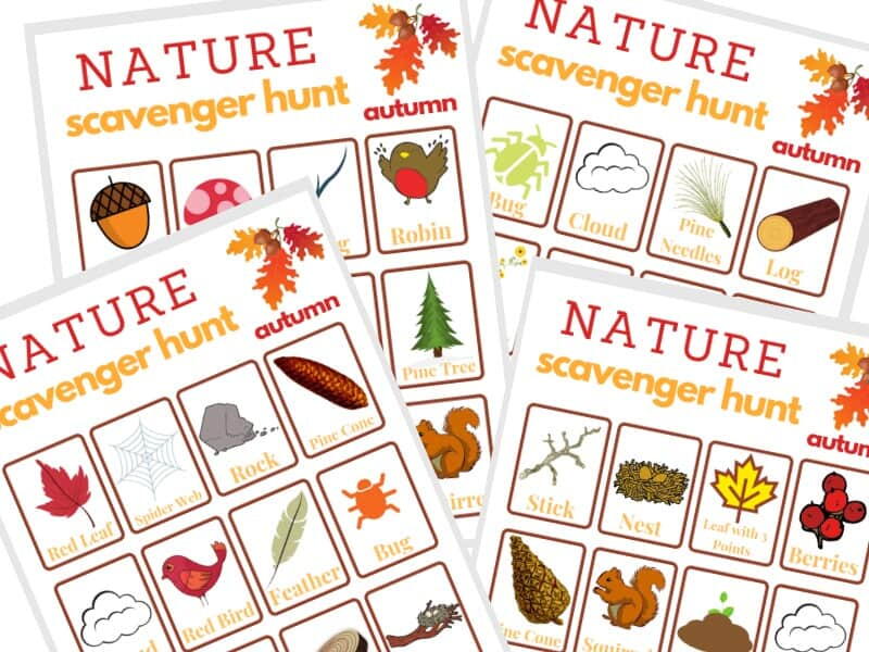 Fall Scavenger Hunt | AllFreePaperCrafts.com