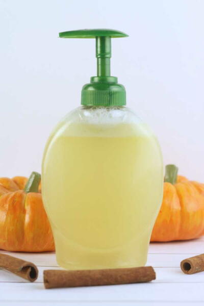 Pumpkin Spice Hand Soap With Essential Oils