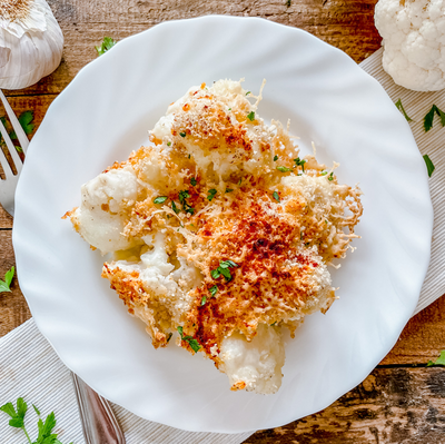 Roasted Cauliflower With Bechamel Sauce | A Ridiculously Good Recipe