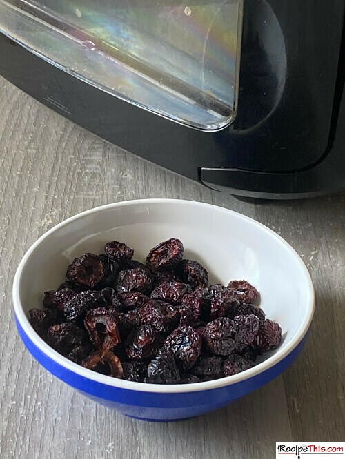 Dehydrated Cherries In Air Fryer