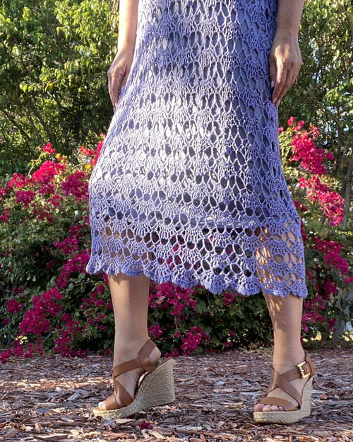 Sweet Clara Crochet Dress