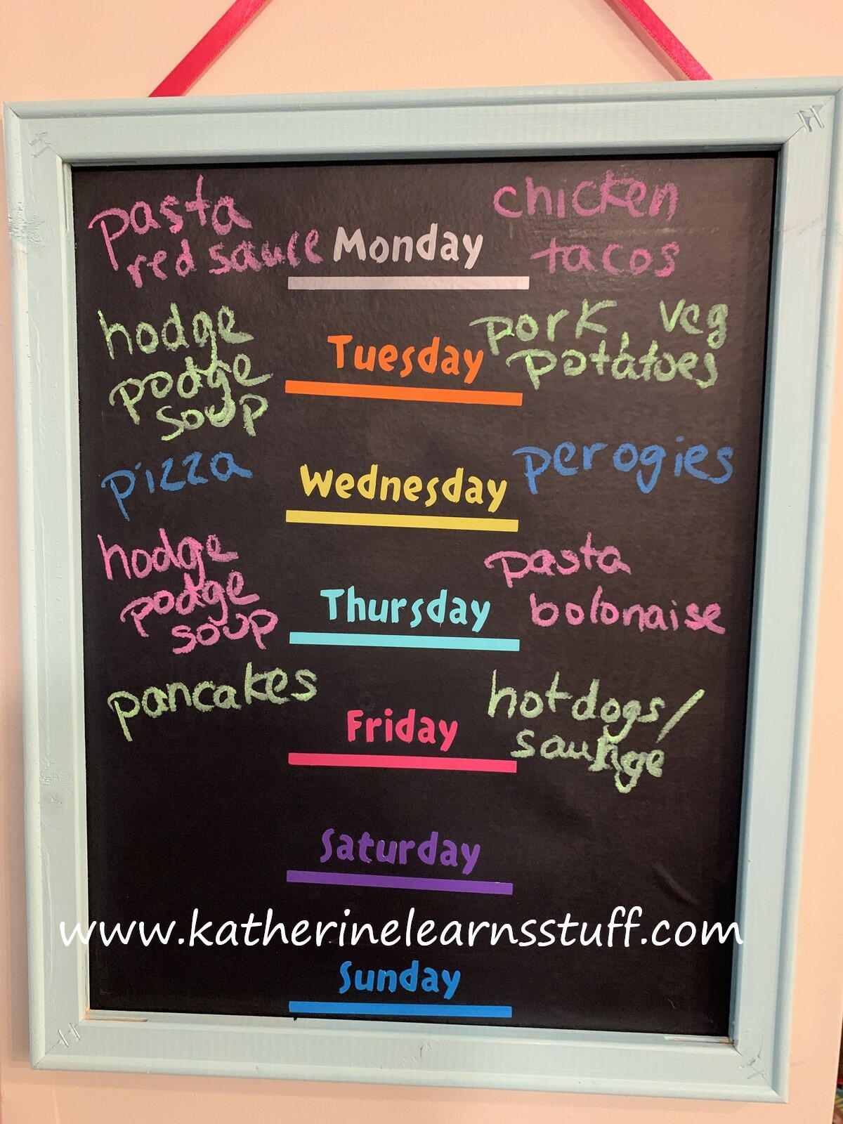 How To Make A Chalkboard | AllFreeKidsCrafts.com