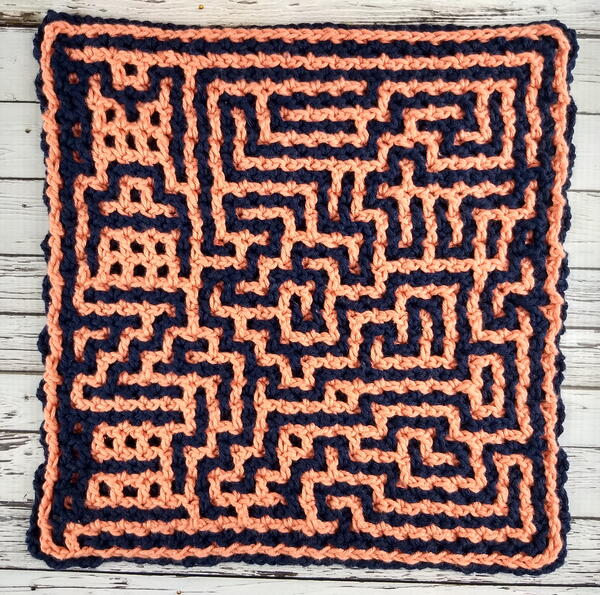 A-maze-ing Washcloth