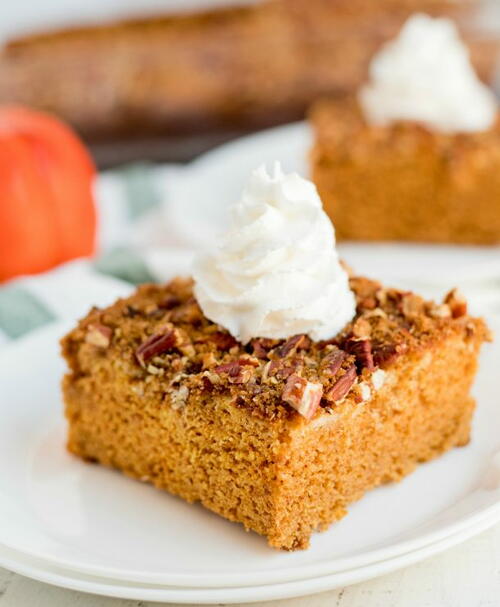 Pumpkin Cream Cheese Coffee Cake