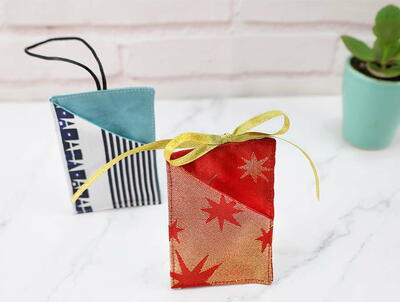 Easy Fabric Gift Card Holder