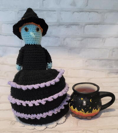 Witch Topsy-turvy Doll