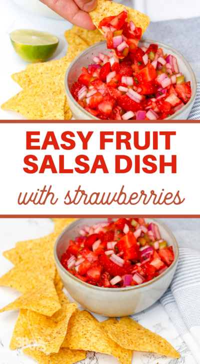 10 Minute Strawberry Salsa Recipe