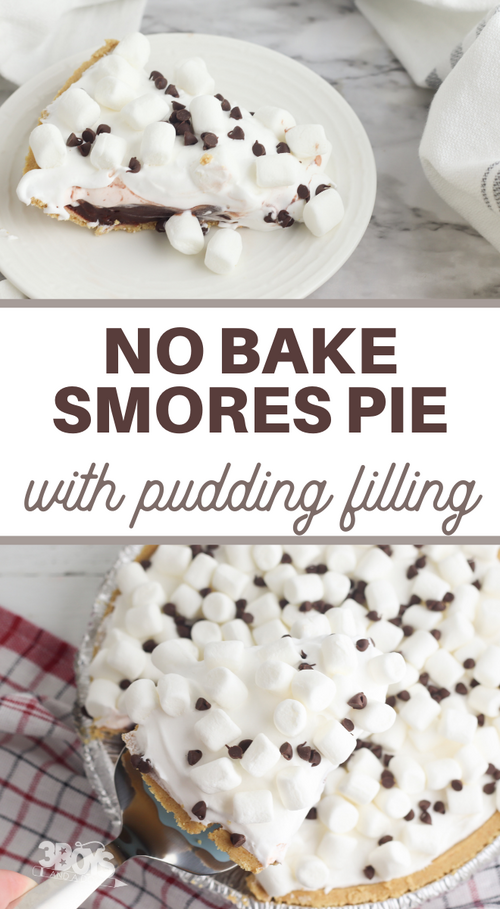 S’mores No Bake Pie Recipe