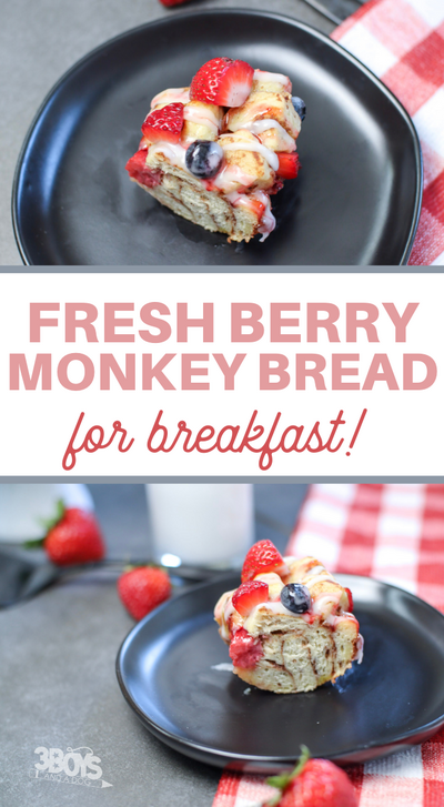 Simple Berry Delicious Monkey Bread Recipe