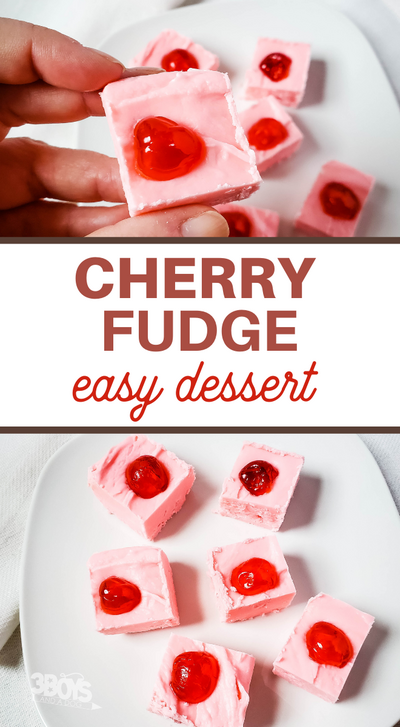 Perfectly Sweet Pink Cherry Fudge Recipe